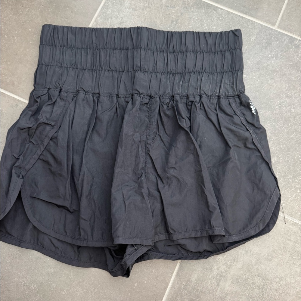 Free People Movement Black Way Home Short